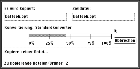 Abbrechbarkeit langlaufender Prozesse