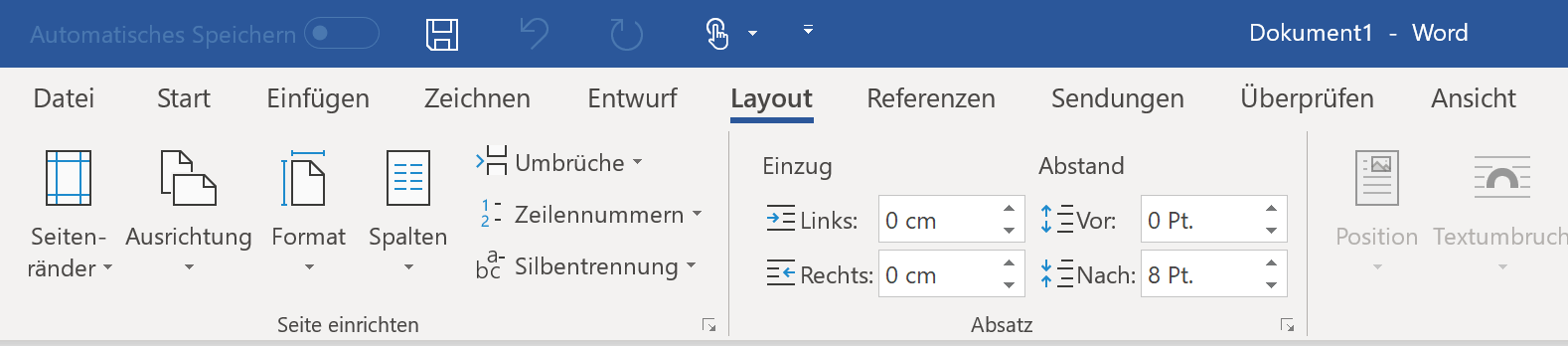 Ribbons ohne räumlich-perspektischen Effekt der Reiterdarstellung