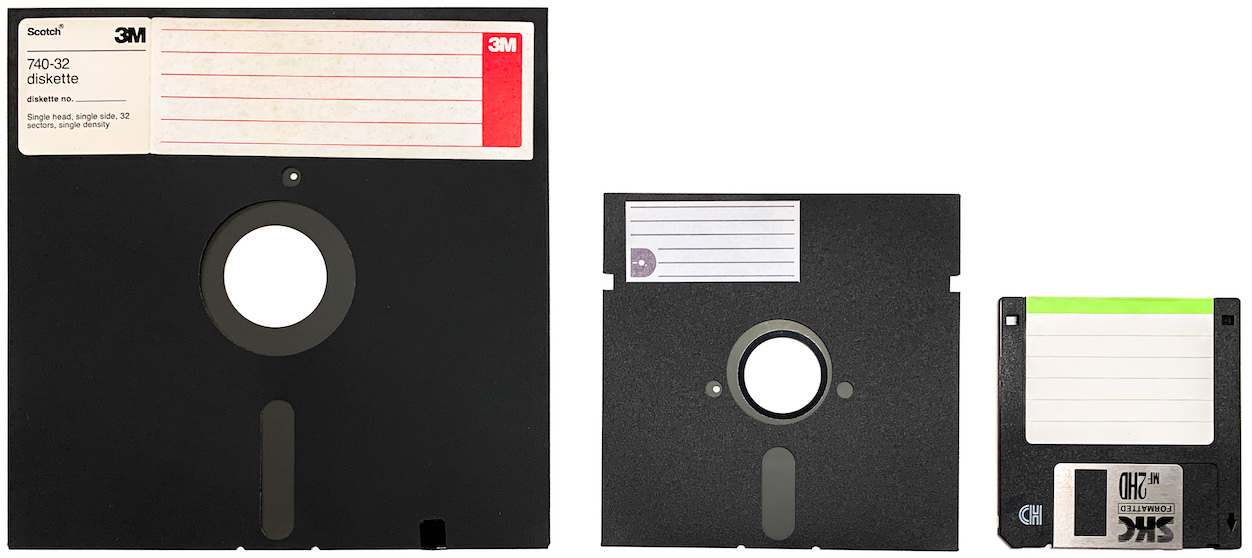 Disketten im Vergleich
