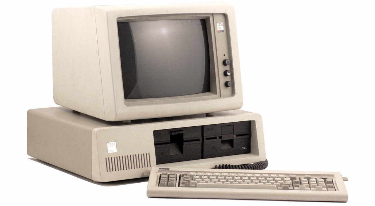 IBM 5150, der IBM Personal Computer – Bild: Museo Nazionale della Scienza e della Tecnologia „Leonardo da Vinci“ (CC-BY-SA 4.0)