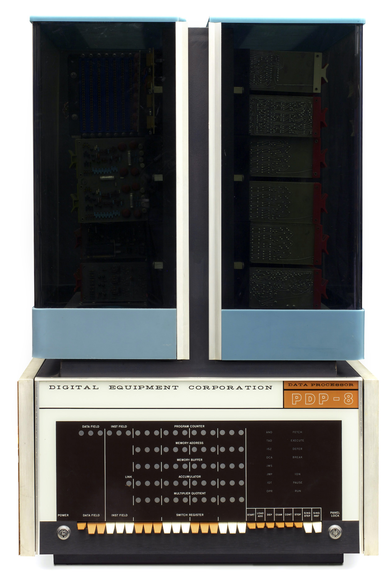 Die erste Version der PDP-8 – Bild mit freundlicher Genehmigung des Computer History Museums