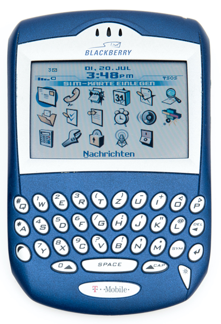 Ein Blackberry Quark