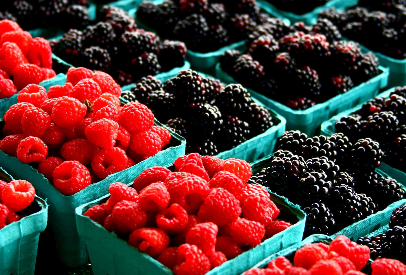 Berries, berries, berries.