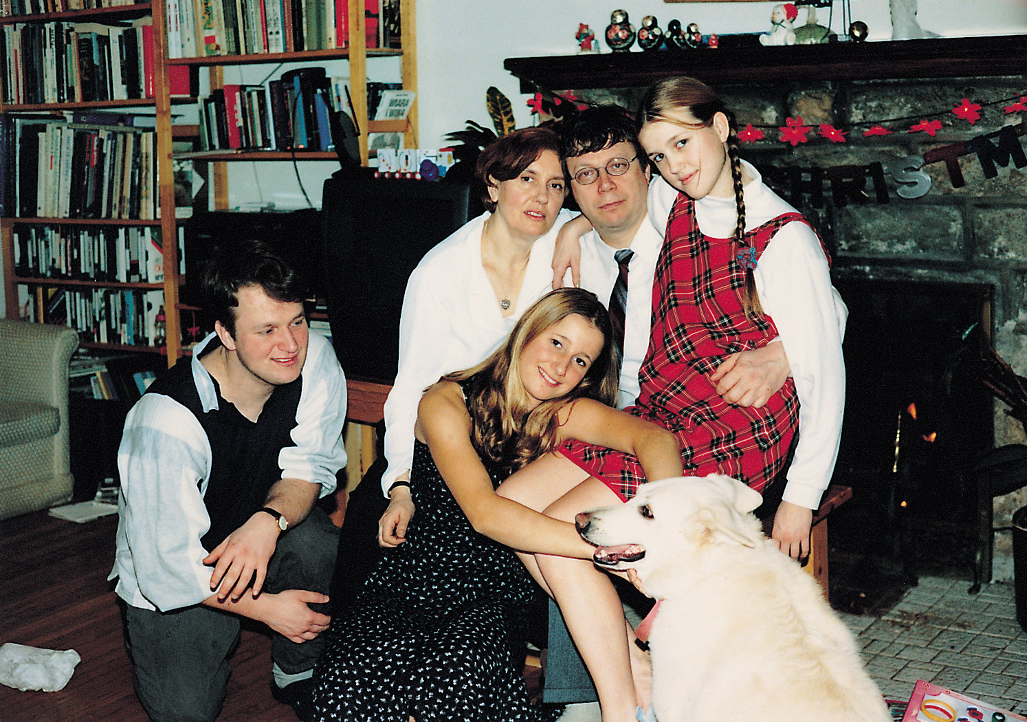 Janusz, Hanna, Lukasz, Magda, Paulina, Philadelphia 1999
