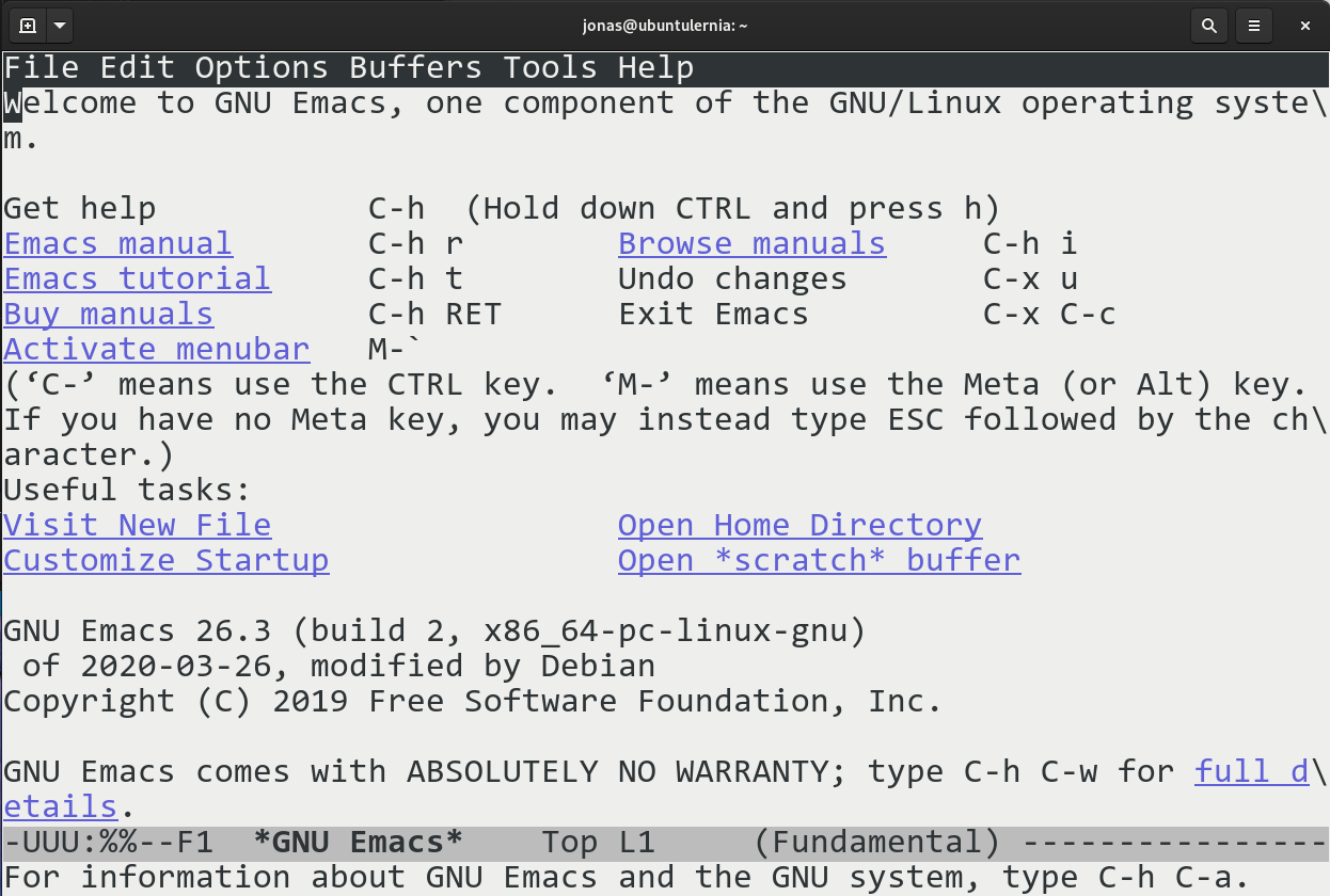 emacs